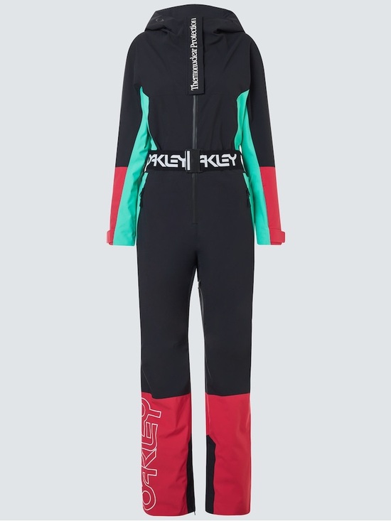 Oakley Jackets & Blazers - Oakley Black Ski One-Piece with Teal and Red Panels